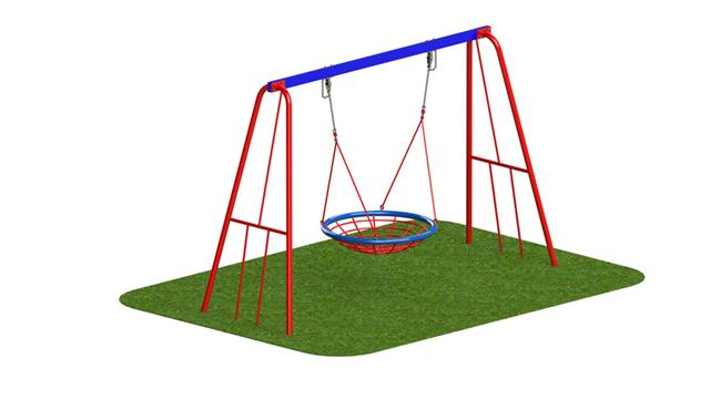 2.4m Steel Swing 3